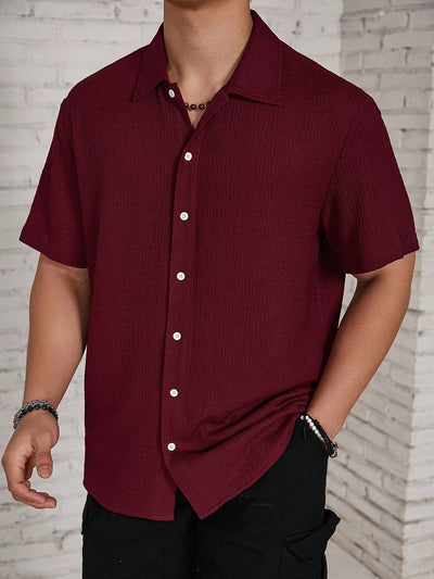 Maximilian – Elegant Short-Sleeve Shirt