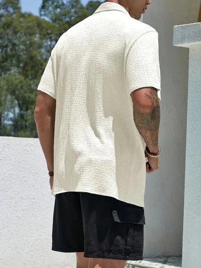 Maximilian – Elegant Short-Sleeve Shirt