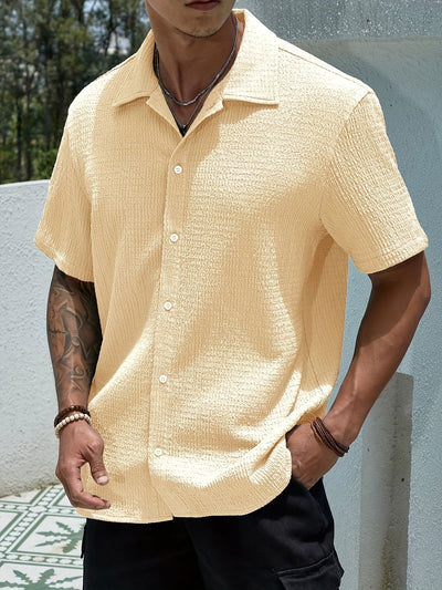 Maximilian – Elegant Short-Sleeve Shirt