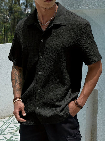 Maximilian – Elegant Short-Sleeve Shirt