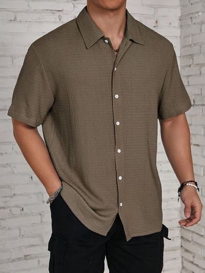 Maximilian – Elegant Short-Sleeve Shirt