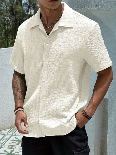 Maximilian – Elegant Short-Sleeve Shirt