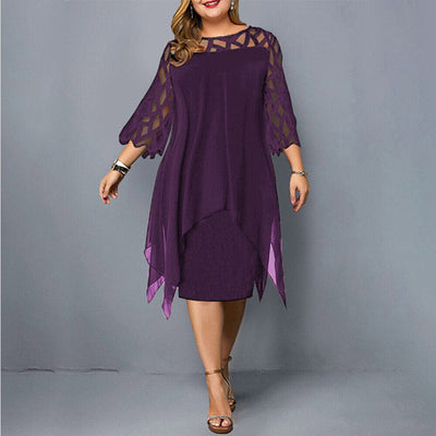 Abelone | Elegant Oversize Midi Dress