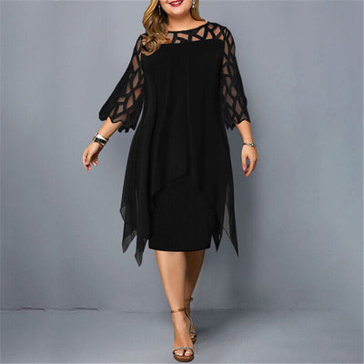 Abelone | Elegant Oversize Midi Dress