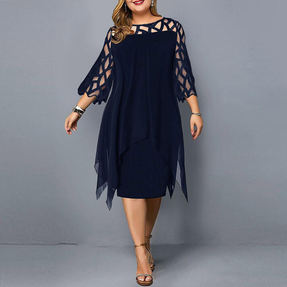 Abelone | Elegant Oversize Midi Dress