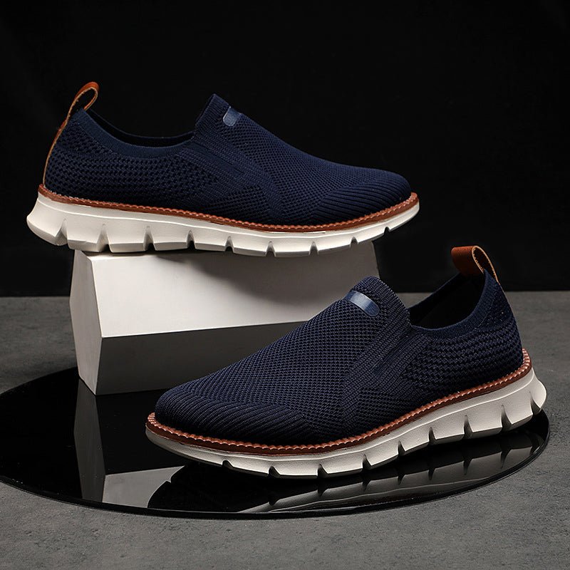 Samuel - Elegant Mesh Slip-On Shoes