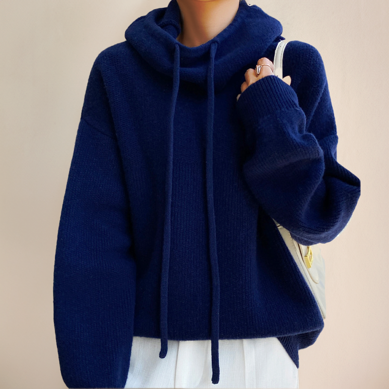 Elaina - Cozy Knit Hoodie