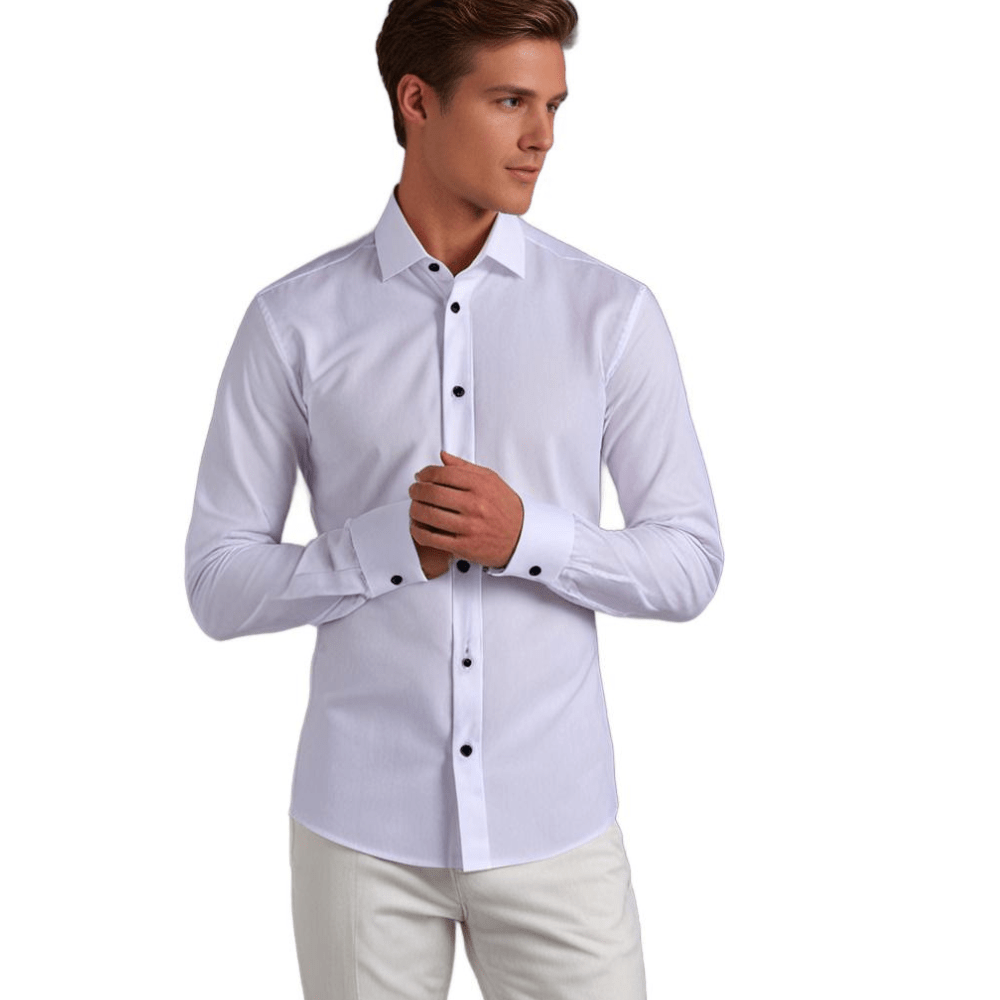 Teddy – Elegant Slim Fit Stretch Shirt