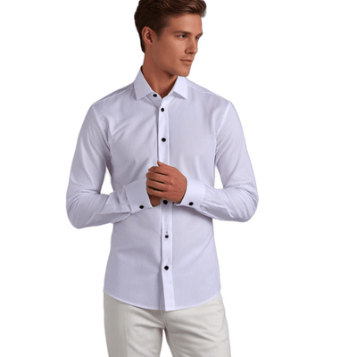 Teddy – Elegant Slim Fit Stretch Shirt