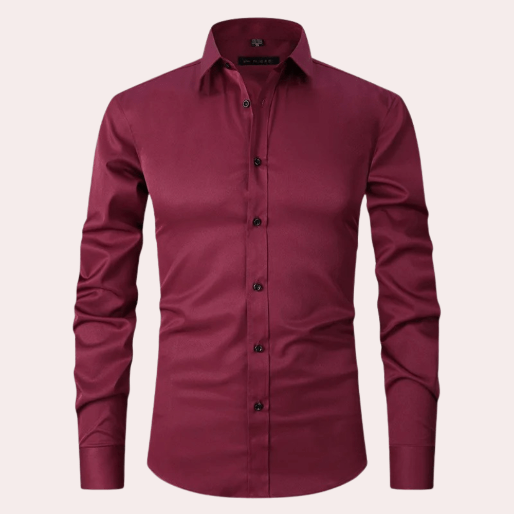 Teddy – Elegant Slim Fit Stretch Shirt