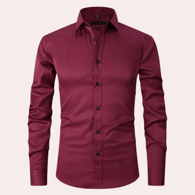 Teddy – Elegant Slim Fit Stretch Shirt