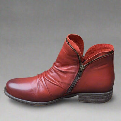 Sighild | Exquisite Leather Boots with Zip