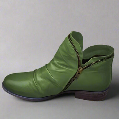 Sighild | Exquisite Leather Boots with Zip