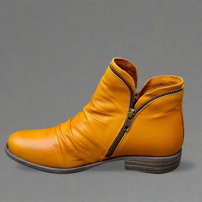 Sighild | Exquisite Leather Boots with Zip