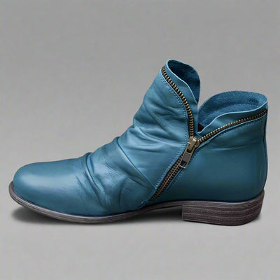 Sighild | Exquisite Leather Boots with Zip